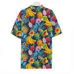 Aloha Tropical Fruits Pattern Print Hawaiian Shirt