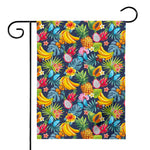 Aloha Tropical Fruits Pattern Print House Flag