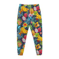 Aloha Tropical Fruits Pattern Print Jogger Pants