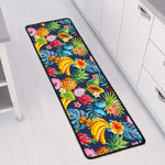 Aloha Tropical Fruits Pattern Print Long Kitchen Mat