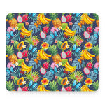 Aloha Tropical Fruits Pattern Print Mouse Pad