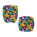 Aloha Tropical Fruits Pattern Print Office Chair Cover