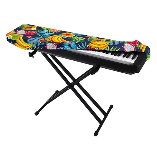 Aloha Tropical Fruits Pattern Print Piano Keyboard Cover