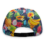 Aloha Tropical Fruits Pattern Print Snapback Cap