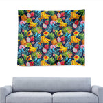 Aloha Tropical Fruits Pattern Print Tapestry