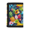 Aloha Tropical Fruits Pattern Print Trifold Wallet