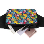Aloha Tropical Fruits Pattern Print Waist Bag