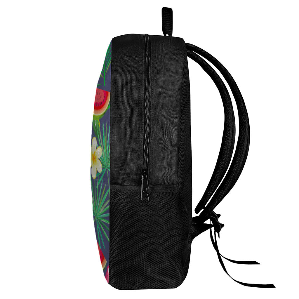 Aloha Tropical Watermelon Pattern Print 17 Inch Backpack