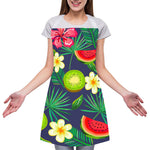 Aloha Tropical Watermelon Pattern Print Adjustable Apron
