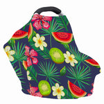 Aloha Tropical Watermelon Pattern Print Baby Seat Cover