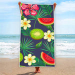 Aloha Tropical Watermelon Pattern Print Beach Towel