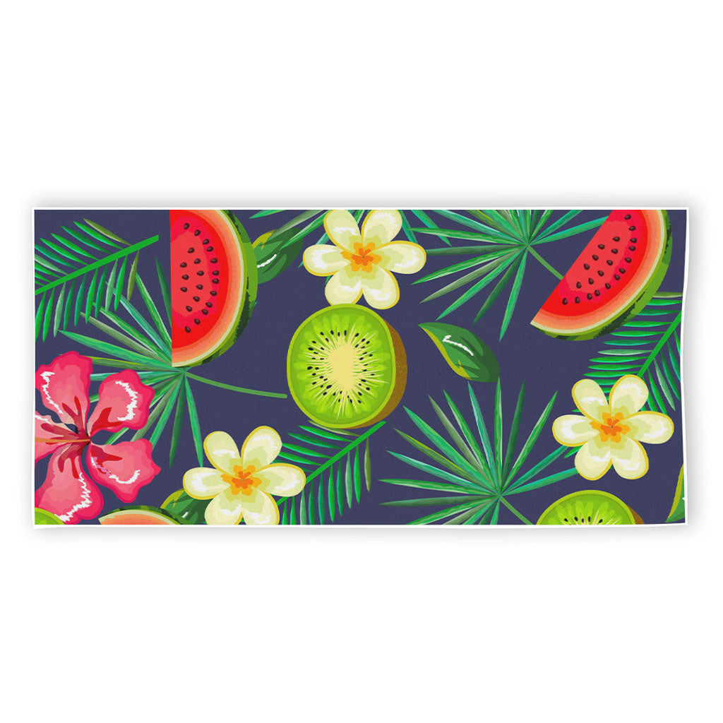 Aloha Tropical Watermelon Pattern Print Beach Towel