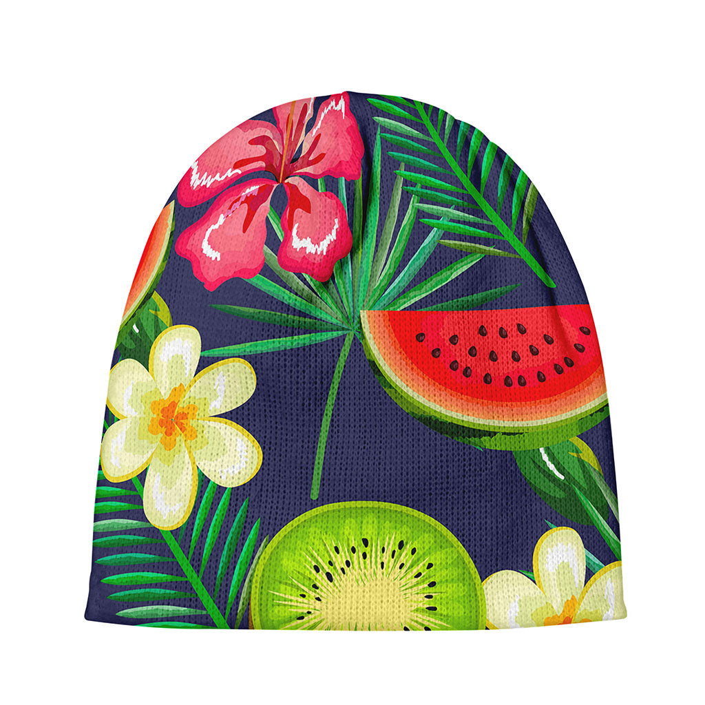 Aloha Tropical Watermelon Pattern Print Beanie