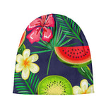 Aloha Tropical Watermelon Pattern Print Beanie