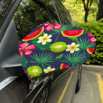 Aloha Tropical Watermelon Pattern Print Car Side Mirror Covers