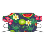 Aloha Tropical Watermelon Pattern Print Car Windshield Snow Cover