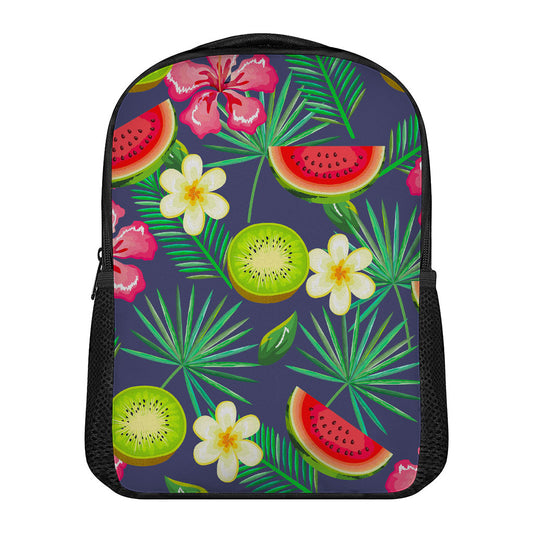 Aloha Tropical Watermelon Pattern Print Casual Backpack