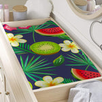 Aloha Tropical Watermelon Pattern Print Changing Pad Cover