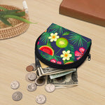 Aloha Tropical Watermelon Pattern Print Coin Purse