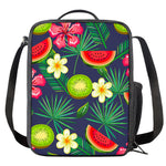 Aloha Tropical Watermelon Pattern Print Crossbody Lunch Bag