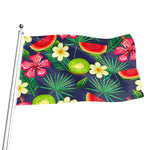 Aloha Tropical Watermelon Pattern Print Flag