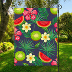 Aloha Tropical Watermelon Pattern Print Garden Flag