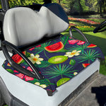 Aloha Tropical Watermelon Pattern Print Golf Cart Seat Cover