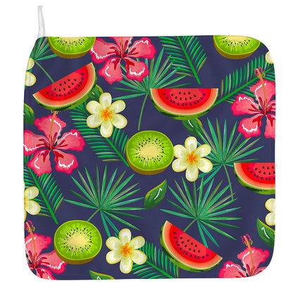 Aloha Tropical Watermelon Pattern Print Hand Towel
