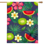 Aloha Tropical Watermelon Pattern Print House Flag