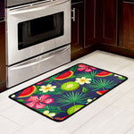 Aloha Tropical Watermelon Pattern Print Kitchen Mat