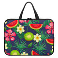 Aloha Tropical Watermelon Pattern Print Laptop Sleeve With Handle