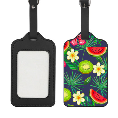 Aloha Tropical Watermelon Pattern Print Luggage Tag