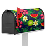 Aloha Tropical Watermelon Pattern Print Mailbox Cover