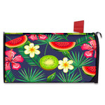 Aloha Tropical Watermelon Pattern Print Mailbox Cover