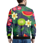 Aloha Tropical Watermelon Pattern Print Men's Bomber Jacket