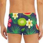 Aloha Tropical Watermelon Pattern Print Men's Short Boxer Briefs