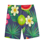 Aloha Tropical Watermelon Pattern Print Men's Sports Shorts