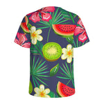 Aloha Tropical Watermelon Pattern Print Men's Sports T-Shirt