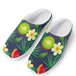 Aloha Tropical Watermelon Pattern Print Mesh Casual Shoes