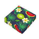 Aloha Tropical Watermelon Pattern Print Outdoor Seat Cushion Cover