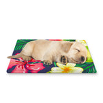 Aloha Tropical Watermelon Pattern Print Pet Cooling Mat Cover