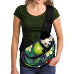 Aloha Tropical Watermelon Pattern Print Pet Sling Carrier