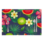 Aloha Tropical Watermelon Pattern Print Placemat