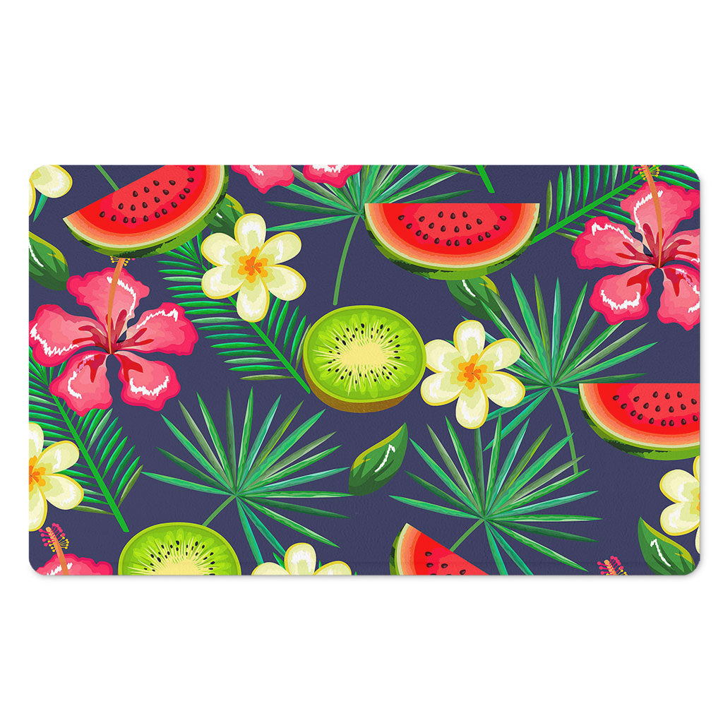Aloha Tropical Watermelon Pattern Print Polyester Doormat
