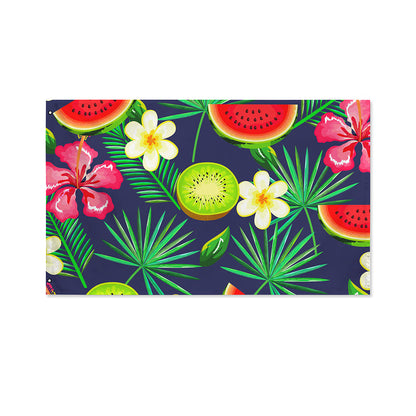 Aloha Tropical Watermelon Pattern Print Polyester Flag