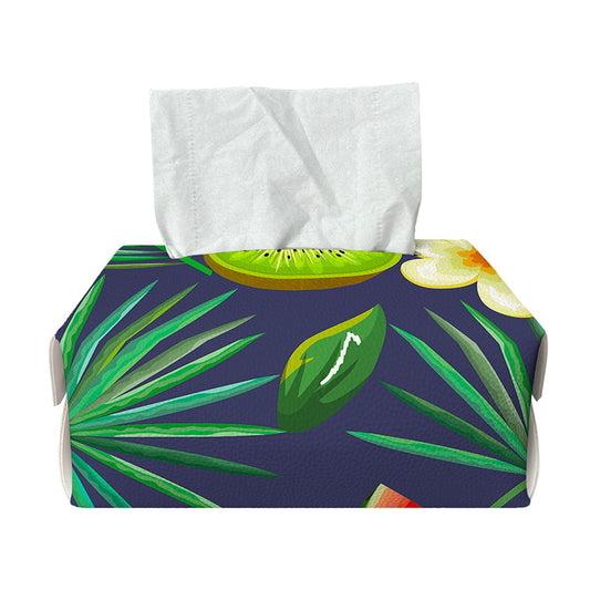 Aloha Tropical Watermelon Pattern Print Rectangle Tissue Box Cover