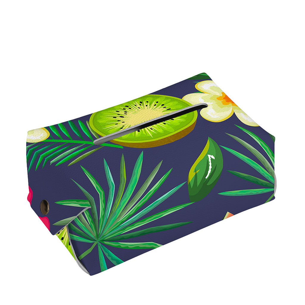 Aloha Tropical Watermelon Pattern Print Rectangle Tissue Box Cover