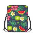 Aloha Tropical Watermelon Pattern Print Rectangular Crossbody Bag
