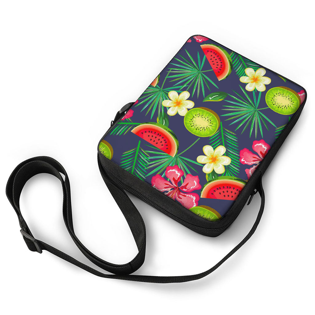 Aloha Tropical Watermelon Pattern Print Rectangular Crossbody Bag