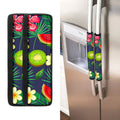 Aloha Tropical Watermelon Pattern Print Refrigerator Handle Covers
